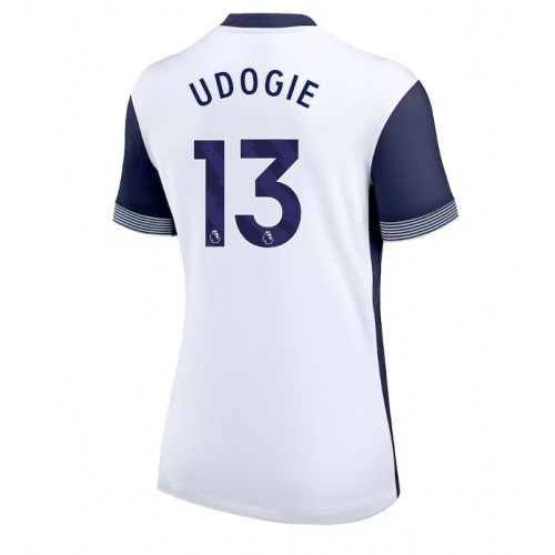 Dámy Fotbalový dres Tottenham Hotspur Destiny Udogie #13 2024-25 Domácí Krátký Rukáv